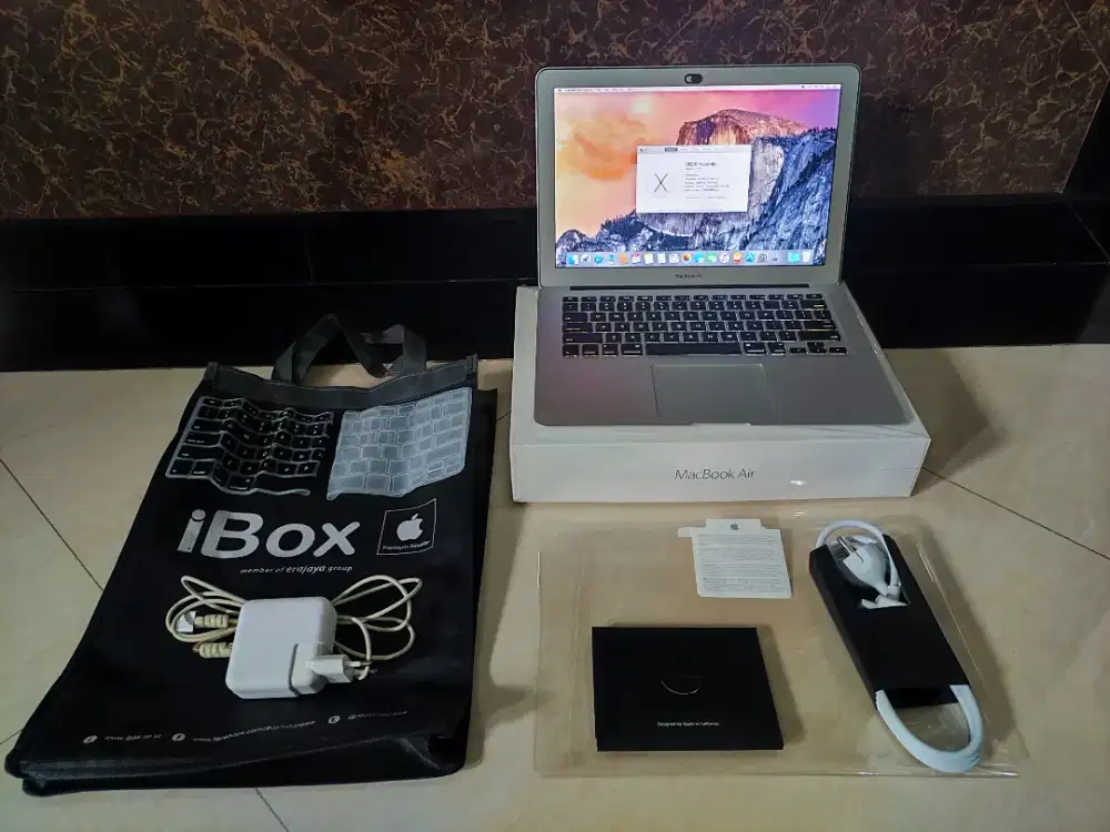MacBook Air 2015, 13 inch [iBox, Mulus, Lengkap]
