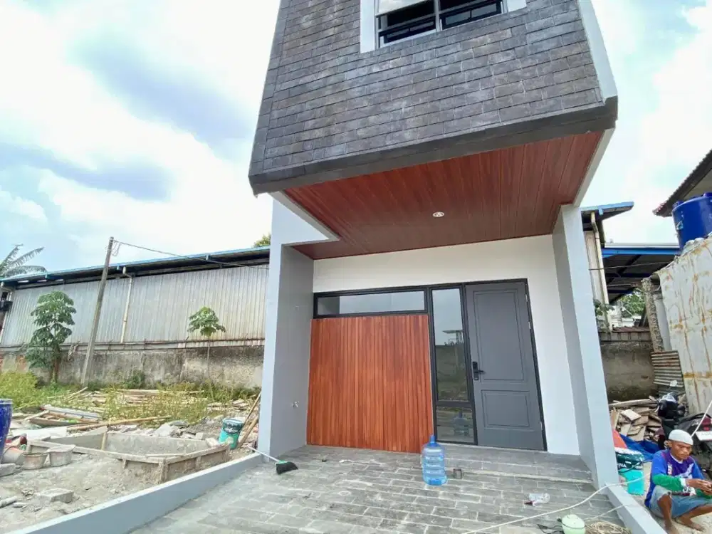 Dijual Rumah 2 Lantai Konsep Modern Terbaru Free Biaya All in Dekat Tol Jorr Jatiasih