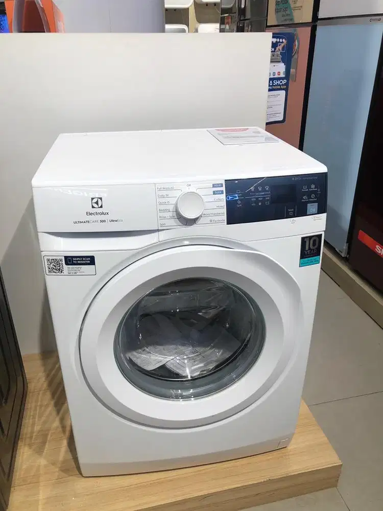 Electrolux Mesin cuci Front loading 8Kg promo cicilan 0%