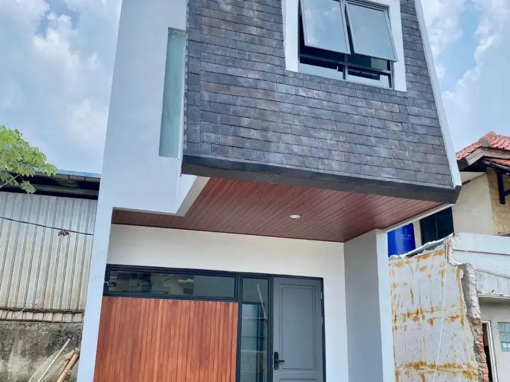 Dijual Rumah Modern 2 Lantai Kekinian Free Biaya All In Dekat Tol Jatiwarna