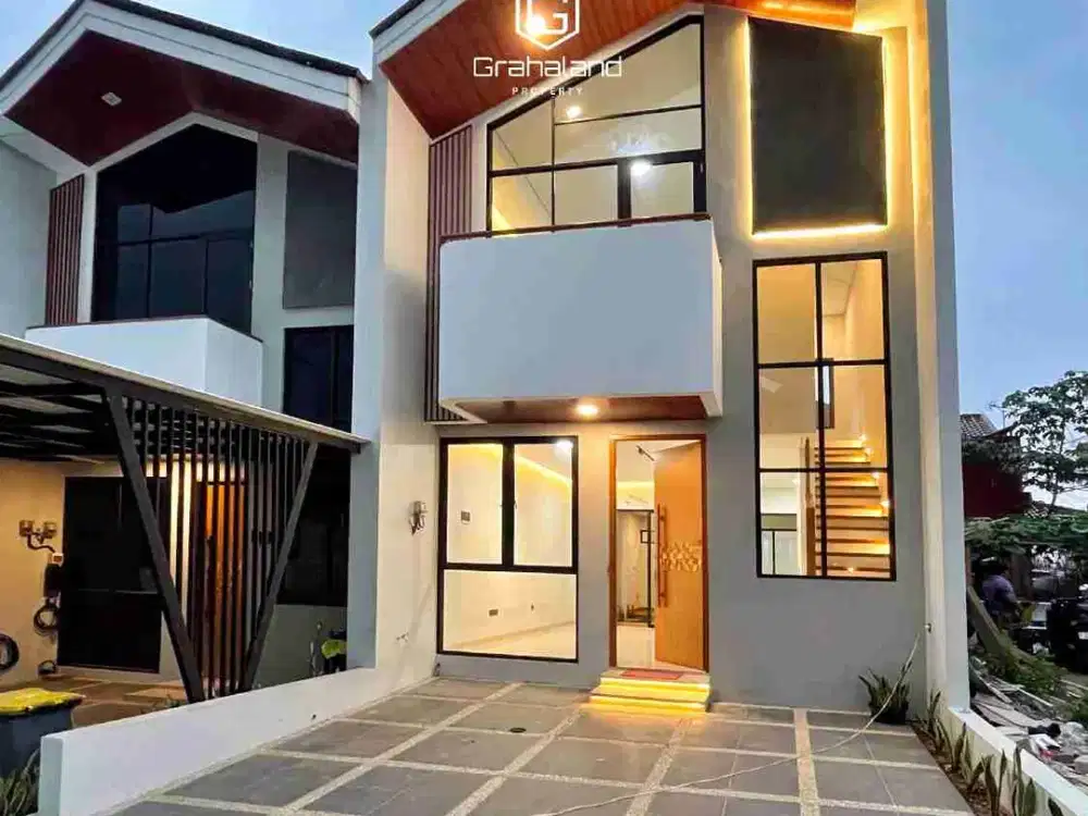 Rumah Baru Mewah Modern Dalam Cluster Dekat Tol Brigif Di Jagakarsa