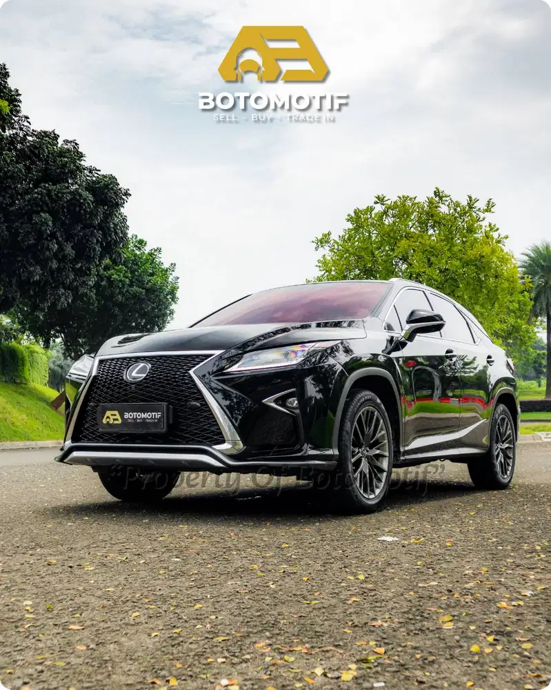 Lexus RX 200t 2.0 F-Sport 2017 Black
