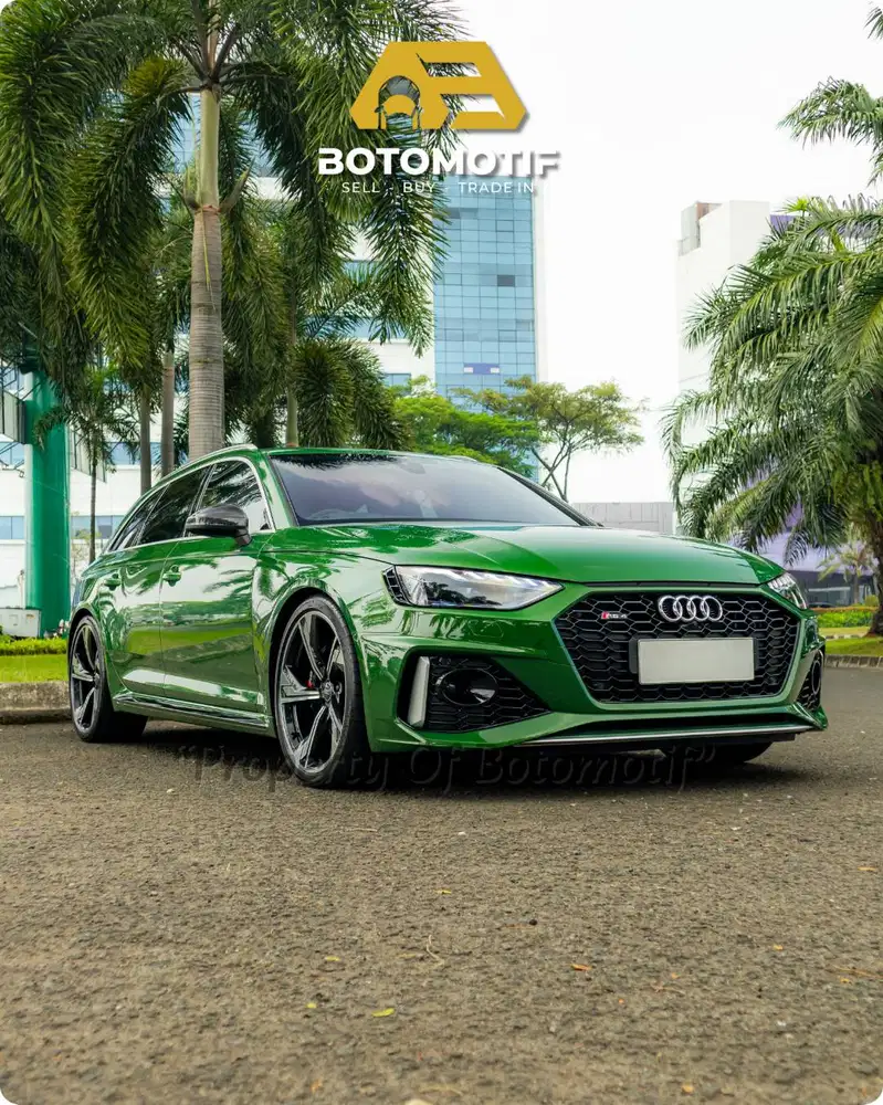 Audi RS4 B9 Avant 2.9 TFSI 2022 Sonoma Green Metallic