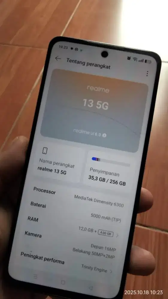 Realme 13 5G 
12+4 GB + 256 GB