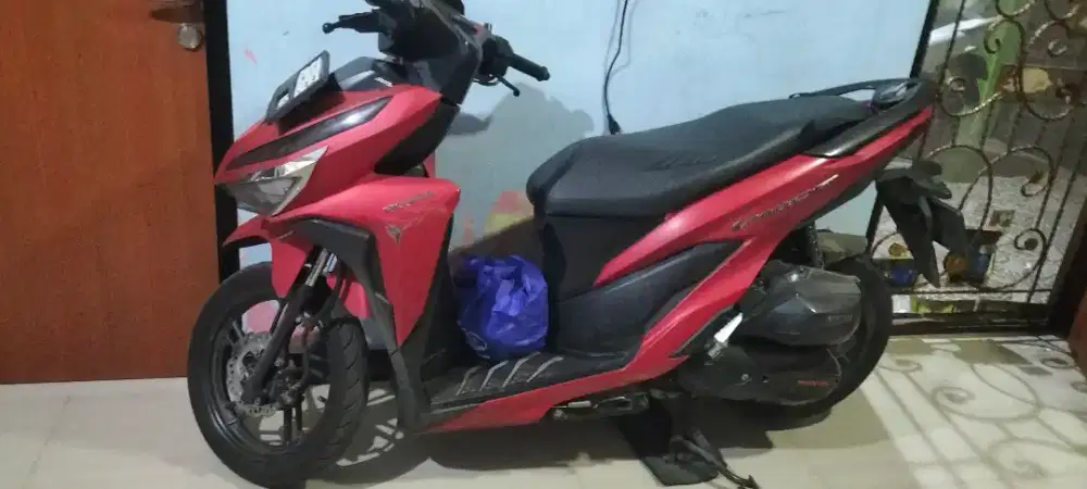 Jual motor Vario 150 merah doff keyles