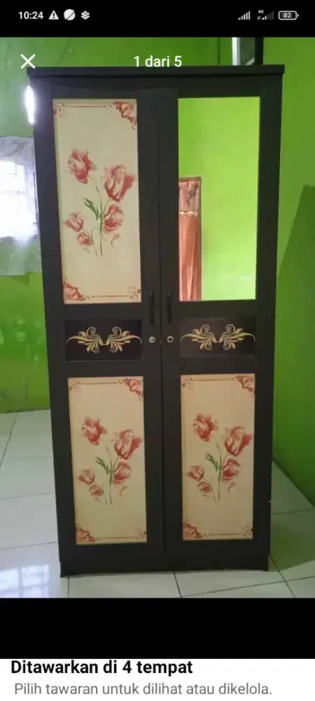 Lemari Pakaian 2 Pintu