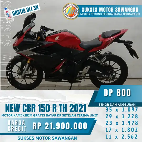 HONDA BEW CBR 150 TH ,BERKUALITAS, BERGARANSI DAN TERPERCAYA