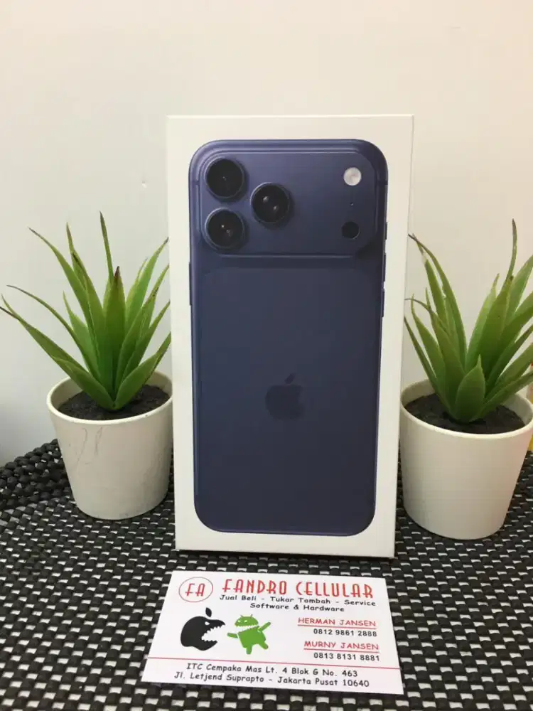 IPHONE 17 PROMAX 256 RESMI TAM IBOX
