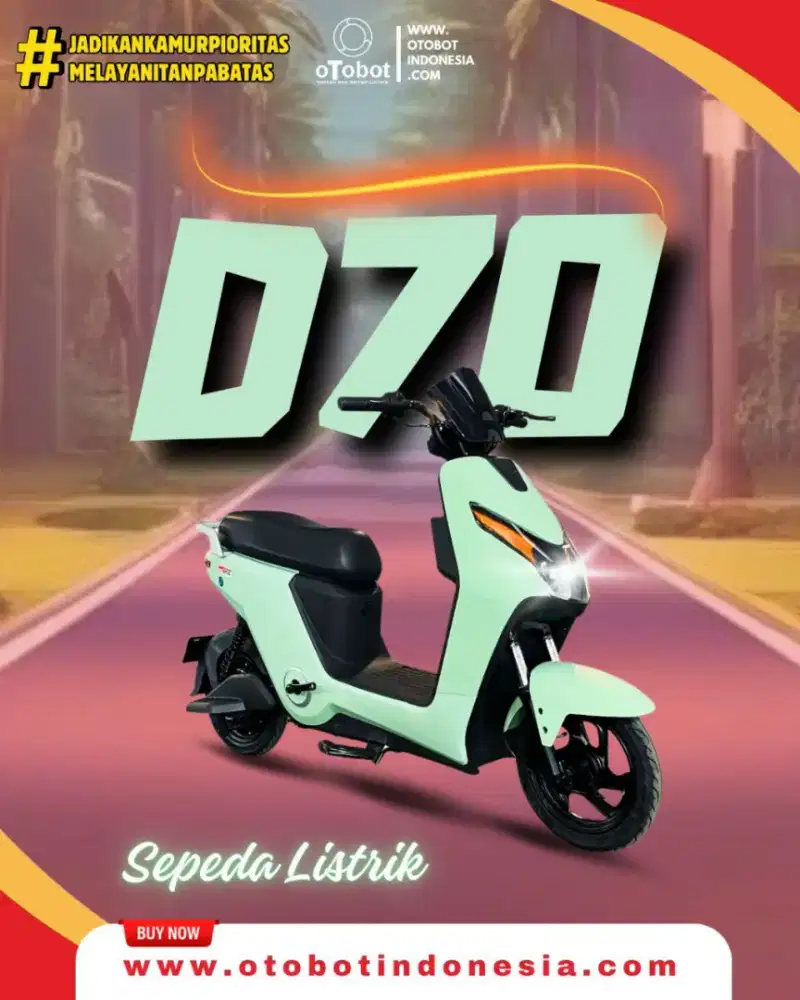 Sepeda listrik uwinfly D70