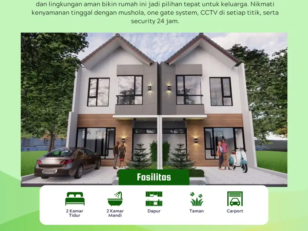 Rumah Nyata 2 Lantai dengan Diskon 100 Juta!