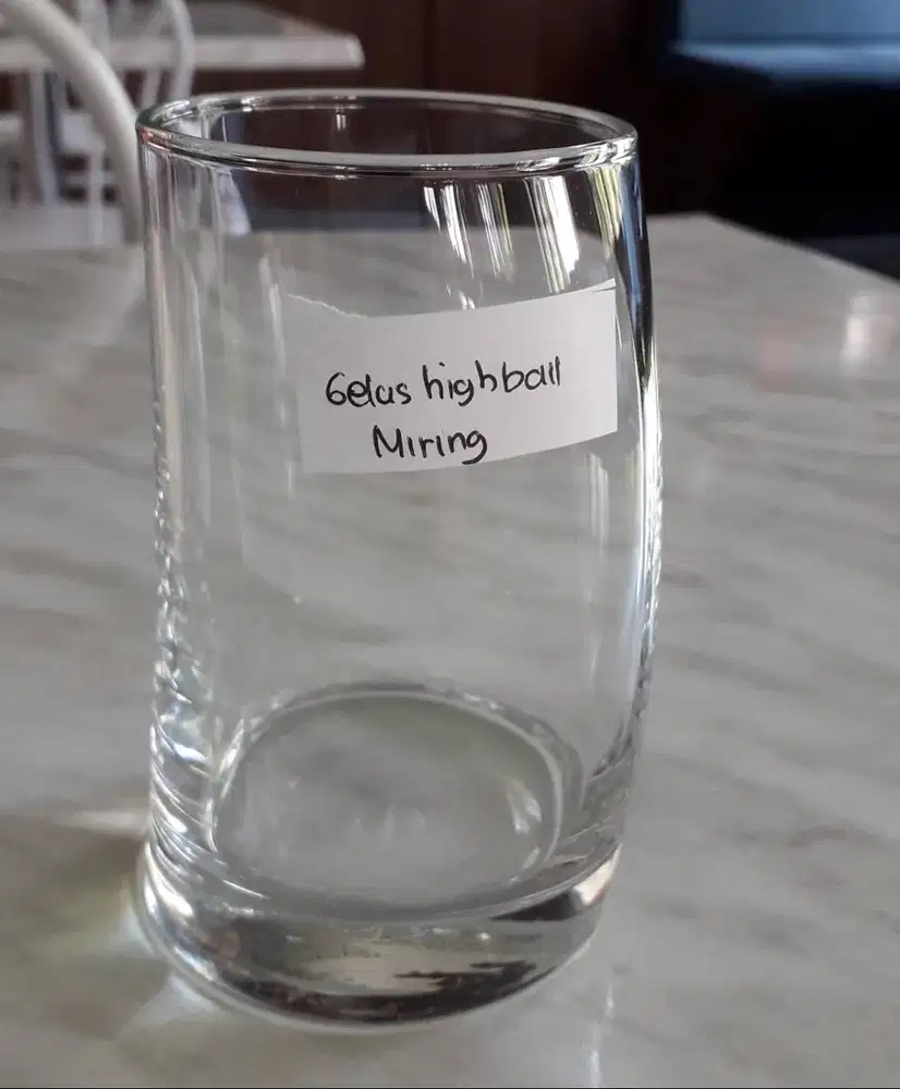 dijual gelas kaca highball