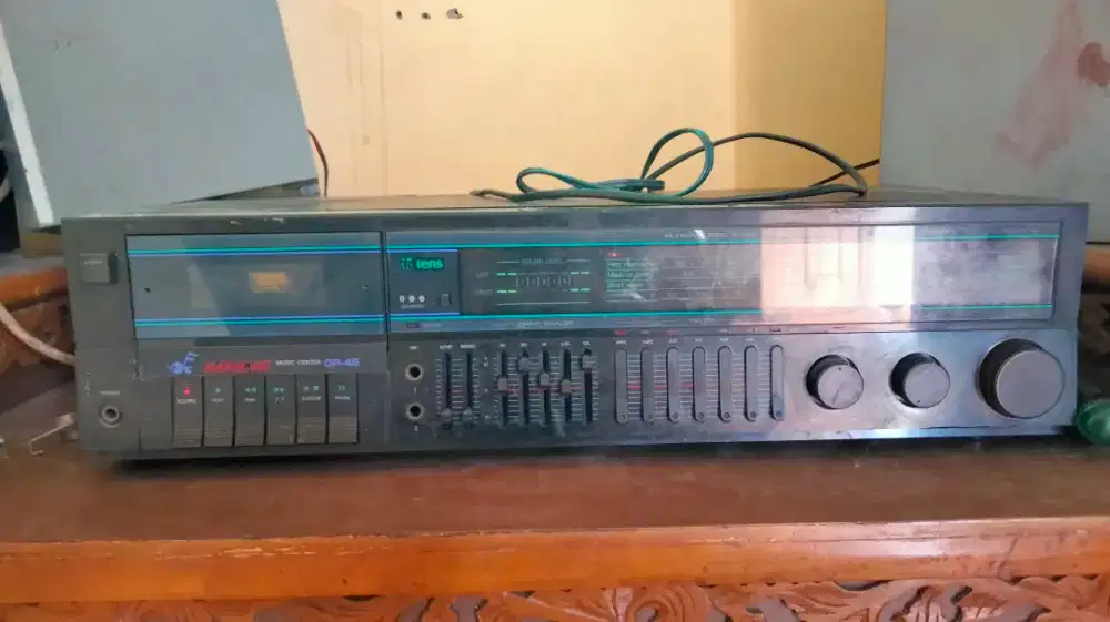 Jual tapedeck TENSS hidup normal