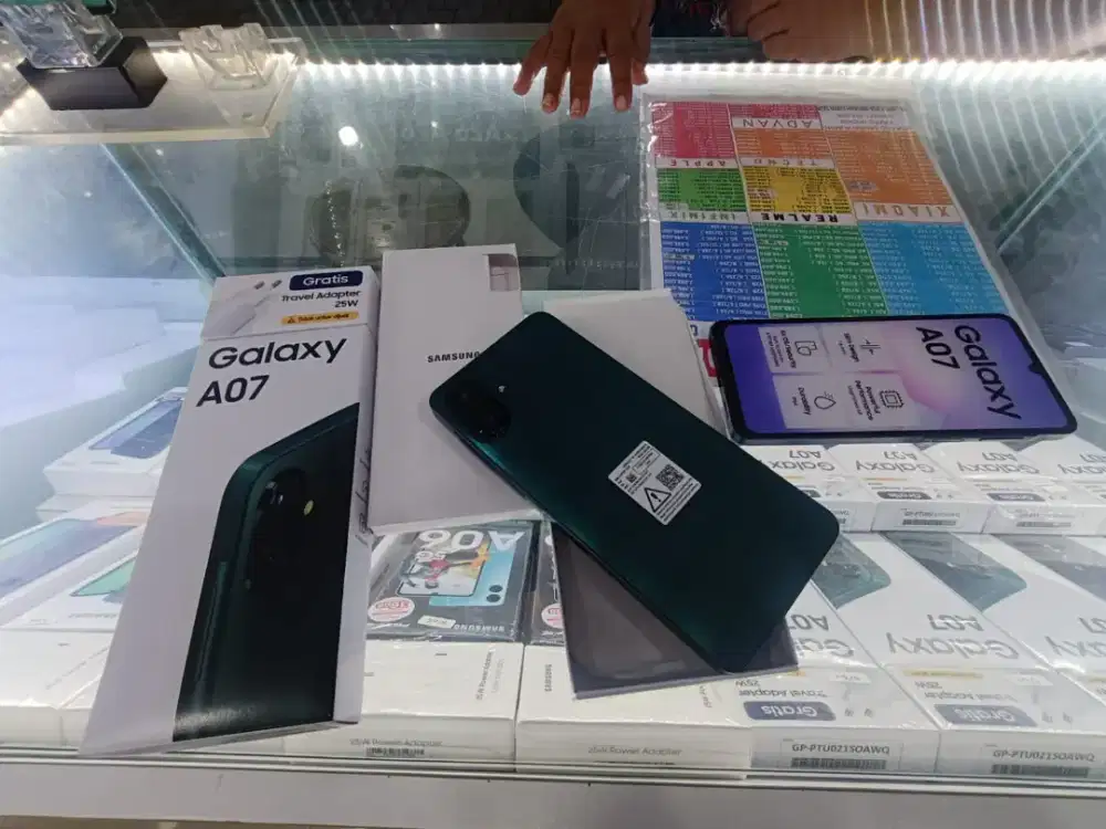 SAMSUNG A07 RAM 8GB INTERNAL 256GB