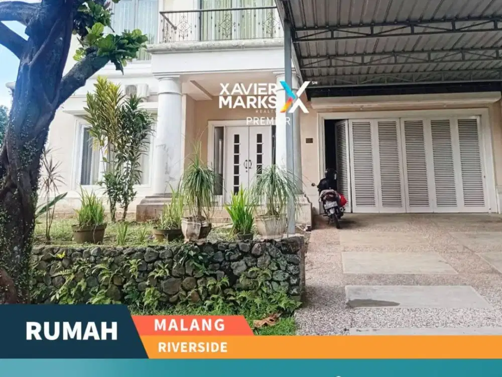 Disewakan Rumah Hook Mewah Full Furnish Premium di Riverside Malang