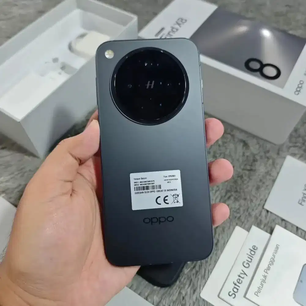 Oppo find X8 5G Ram 12 internal 256gb mulus Fullset oryginal lengkap