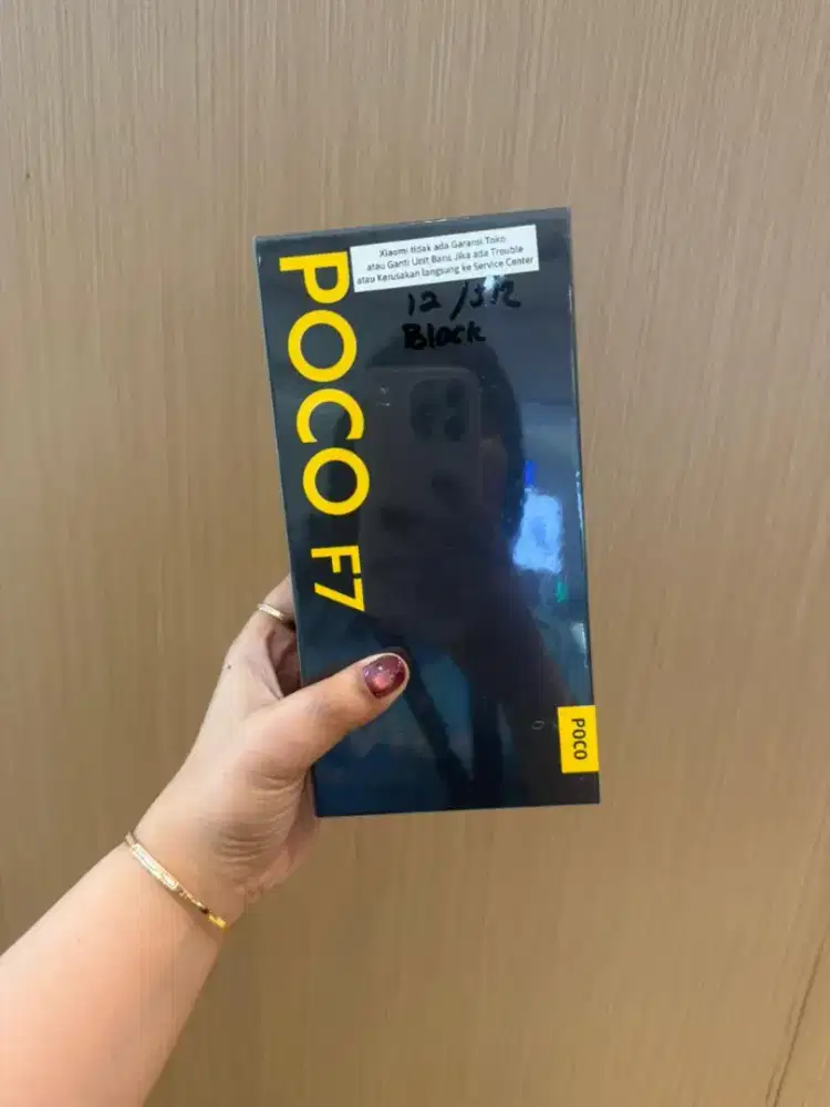 Poco F7 12/512 kredit dp 0 bunga 0% syarat KTP aja