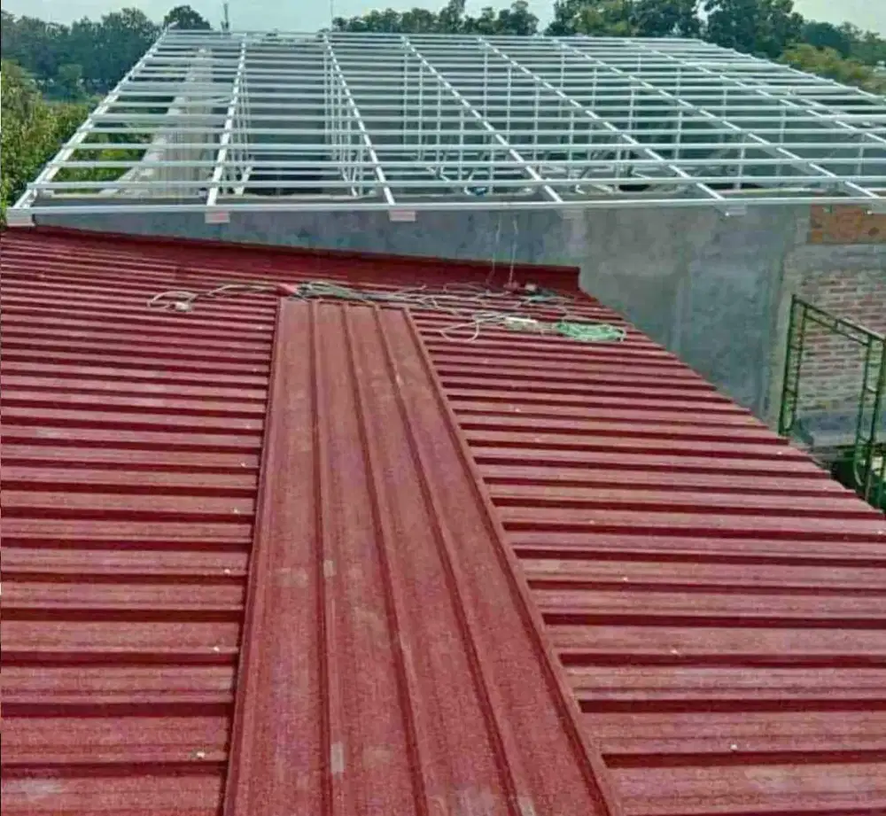 Baja ringan terpasang bergaransi 10 tahun pemasangan