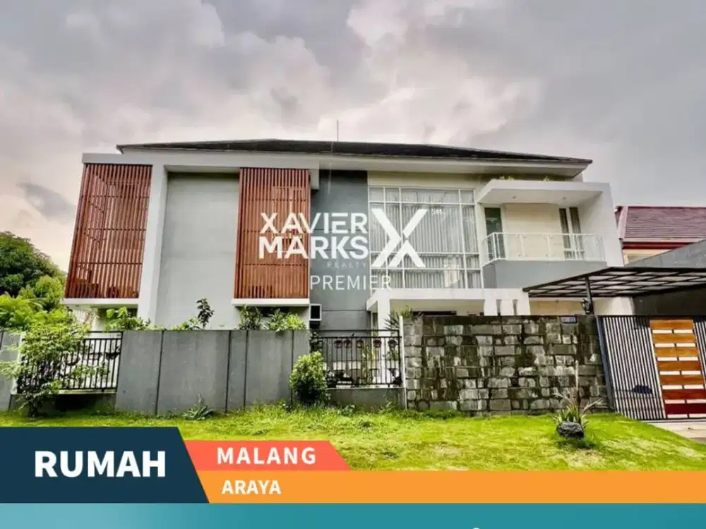 Dijual Rumah Eksklusif Full Furnished di Graha Golf Araya Malang
