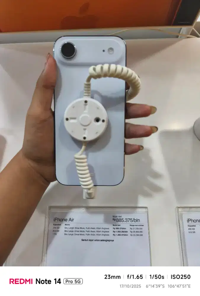 IPHONE 17 AIR 256GB