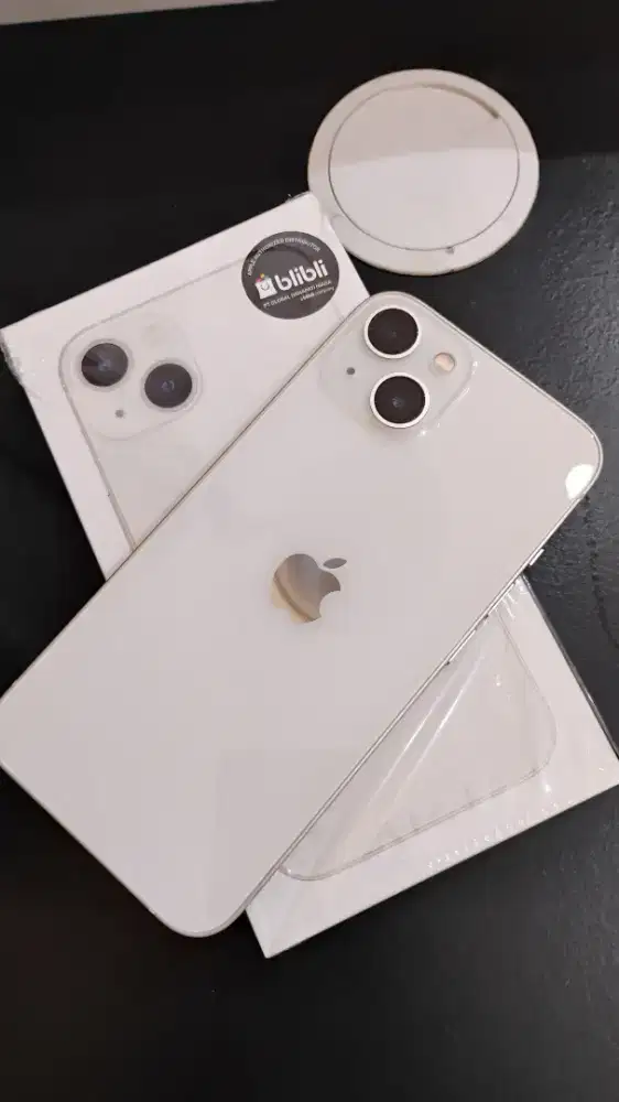 iPhone 13 128 white ( Blibli )