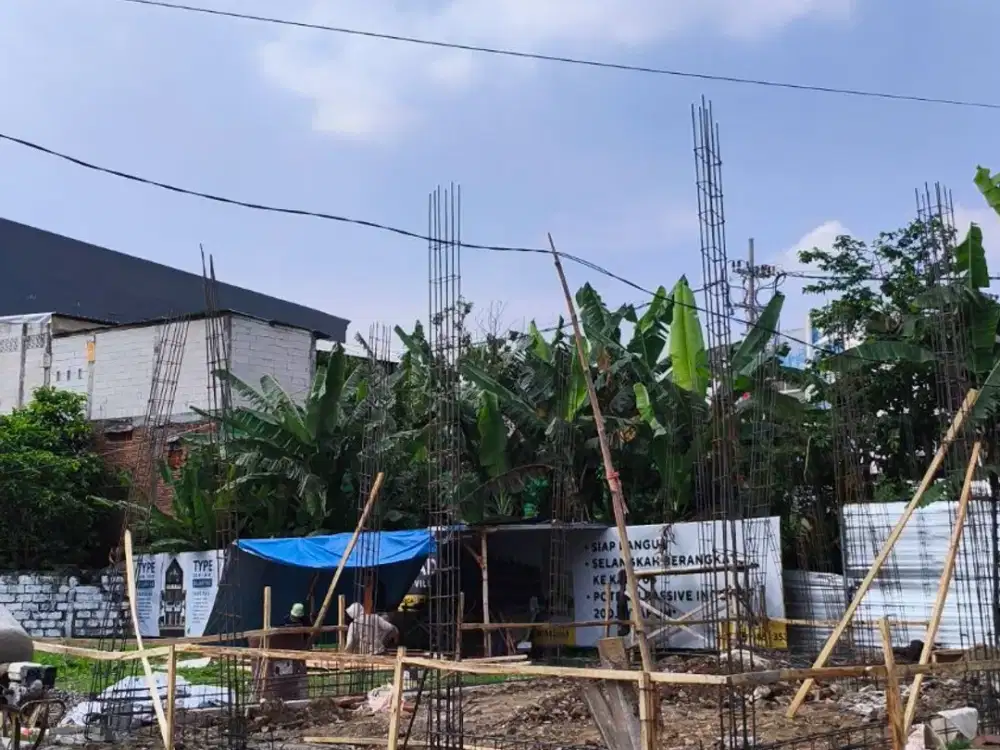 Rukost Siap Bangun 10 Kamar Poros Jalan Daerah Belakang Begawan Malang