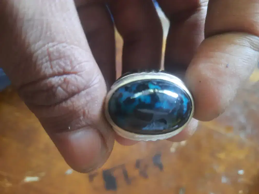 Batu bacan doko totol body glas batu tebal
