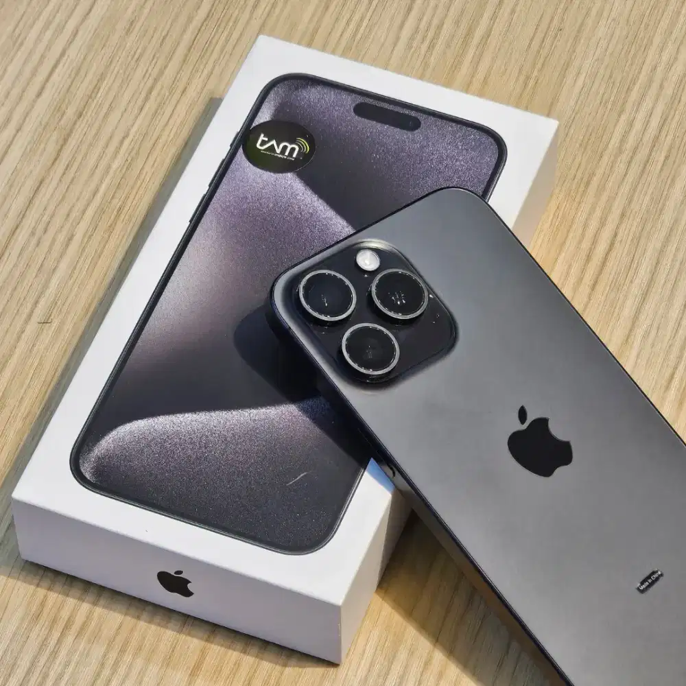 iPhone 15 pro max 256 iBox black titanium