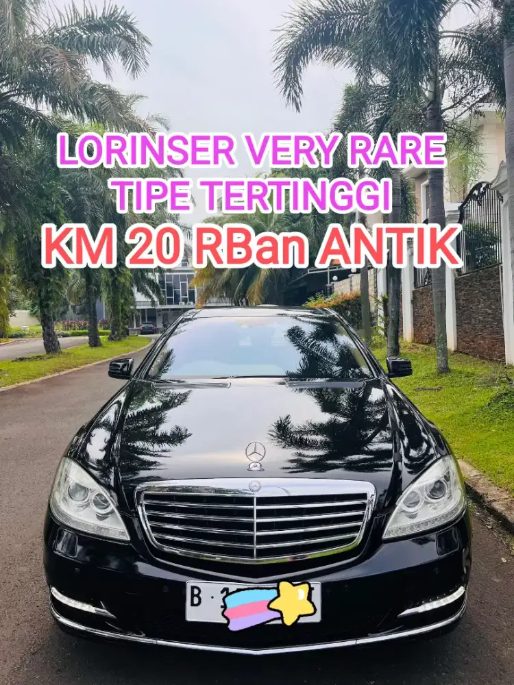 MERCEDES BENZ S500 2007 FACELIFT 
VERY LOW KM 20RBAN 
UPGRADE LORINSER