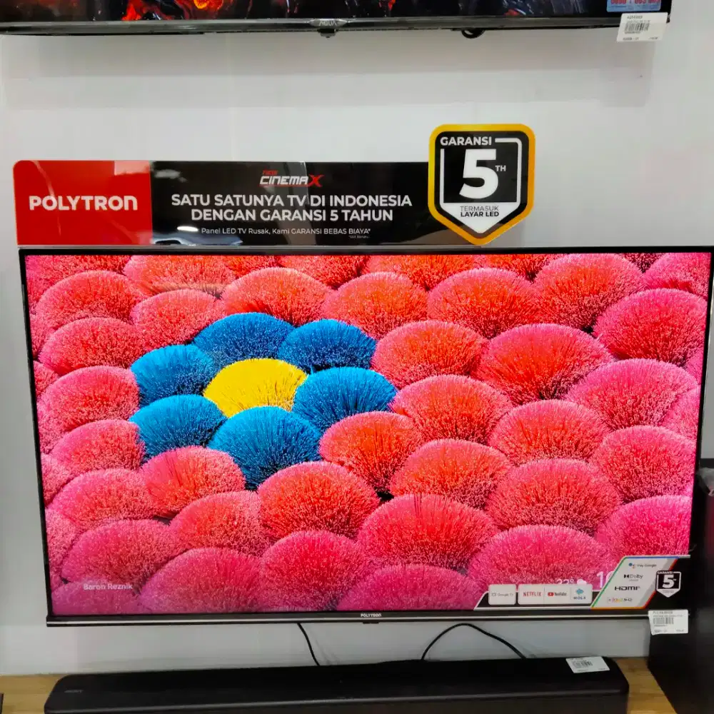 Jual murah Polytron google tv 43 inch