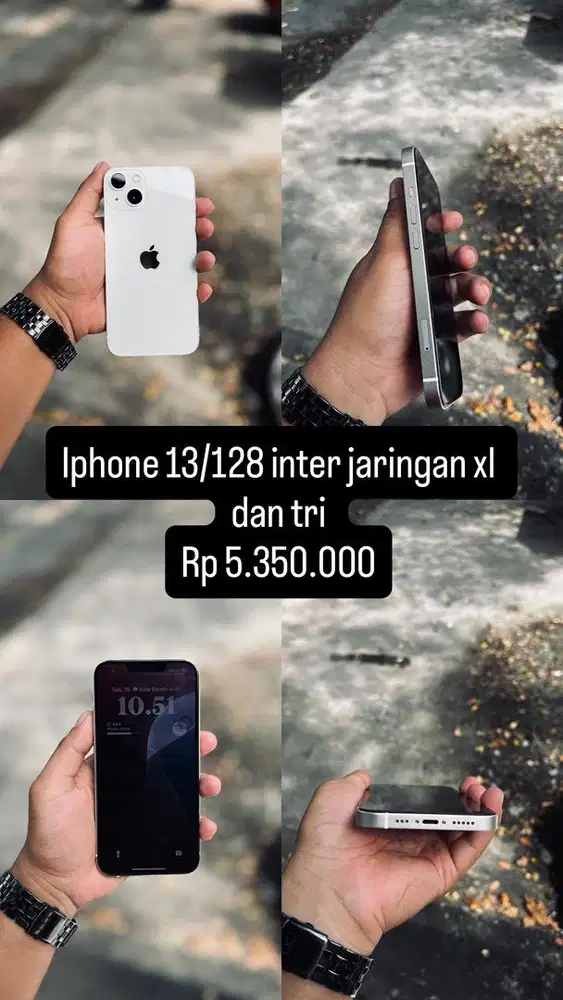 iphone 13 128 inter jaringan xl dan tri