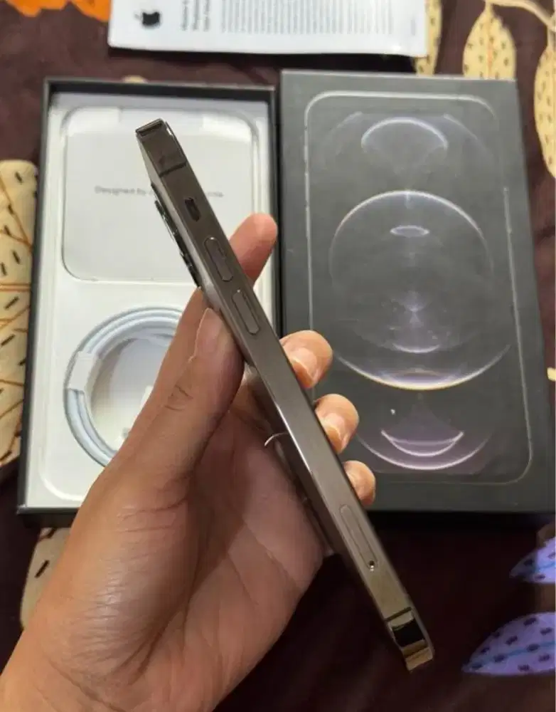 iphone 12 pro ibox 128gb mulus lengkap no minus,