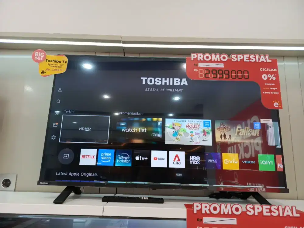 TOSHIBA LED SMART TV 43 INCH