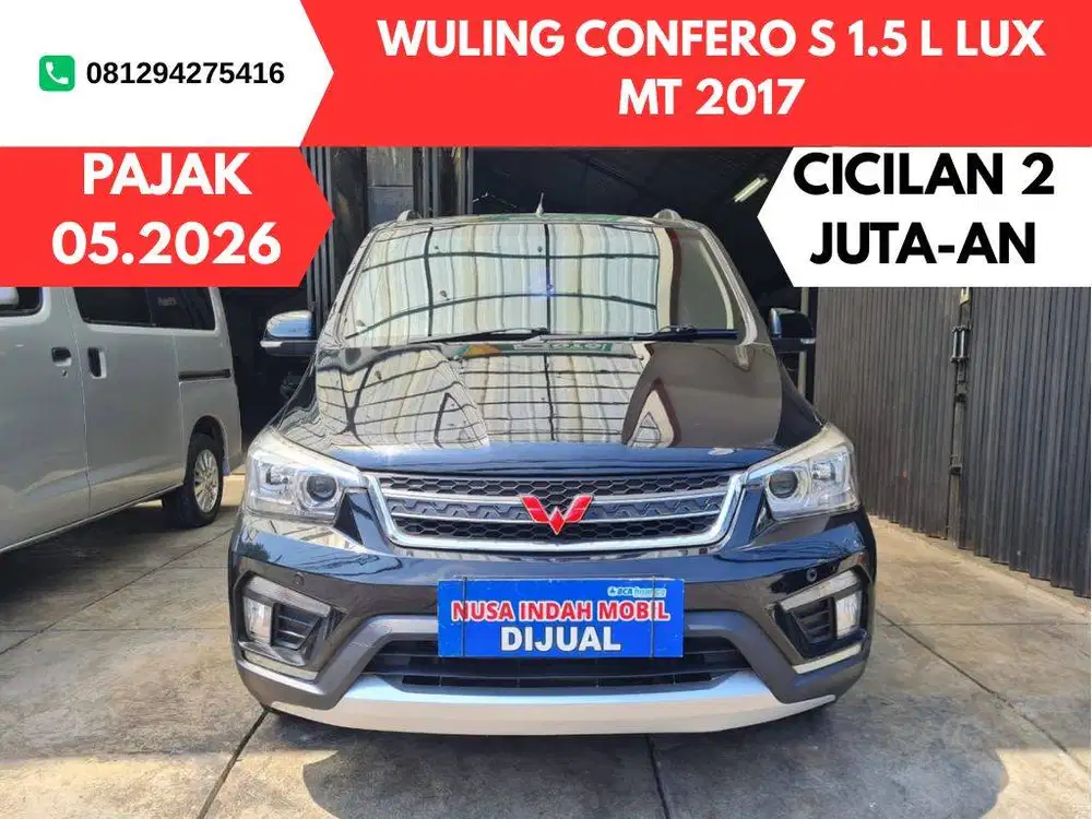 MURAH wuling confero s 1.5 L lux manual 2017