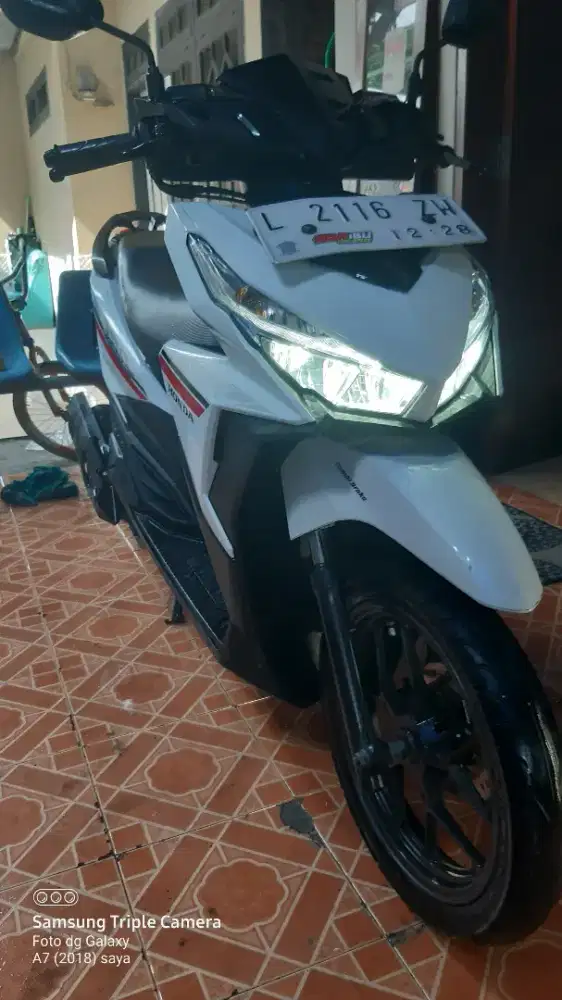 Vario 125 2017 Akhir Lengkap Plat Baru STD