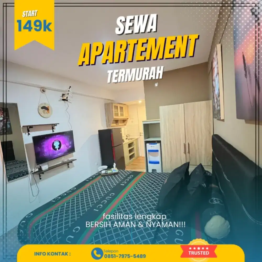 Sewa Apartemen Jakarta Timur BASSURA CITY Harian/Transit Termurah
