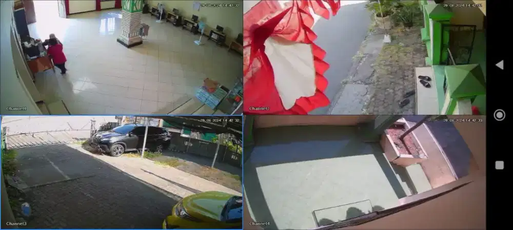 Pasang kamera cctv pantau di hp dan bisa berbicara ,2 arah