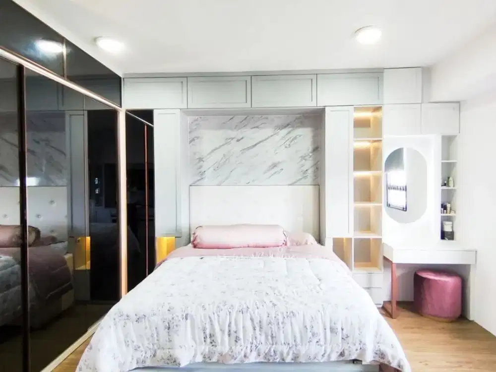 FURNISH MEWAH‼️Apartemen Puncak Kertajaya 2BR dekat ITS