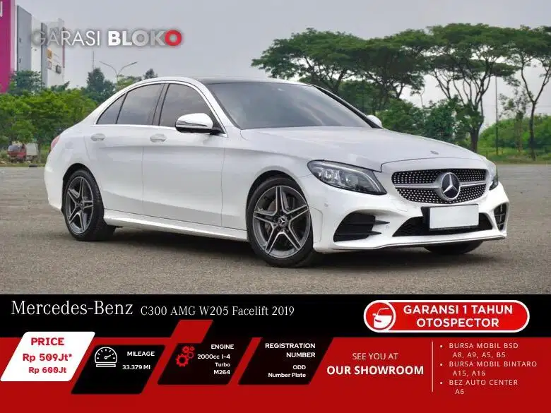 Mercedes Benz C300  W205 Facelift AMG 2019