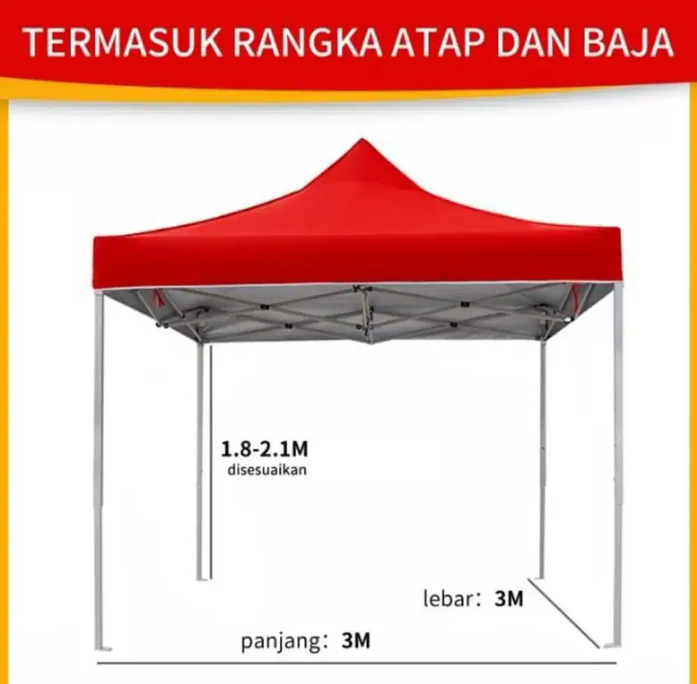 Tenda untuk juallan