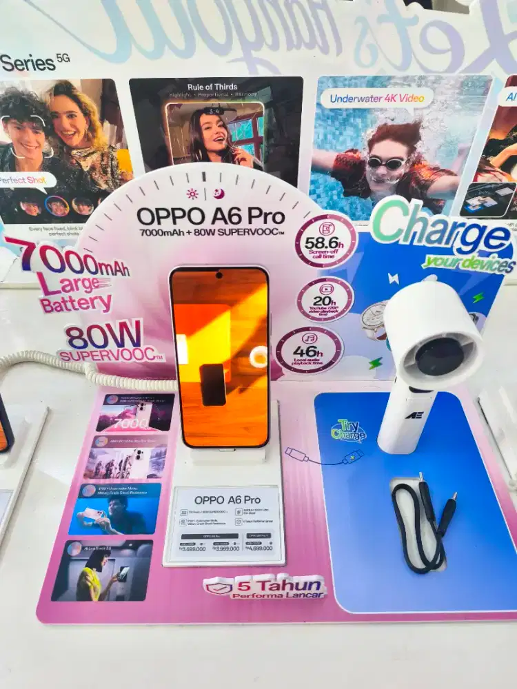 Cicilan handphone Oppo A6 Pro pakai Akulaku