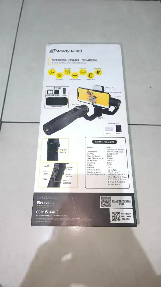 Brica B stady pro 3