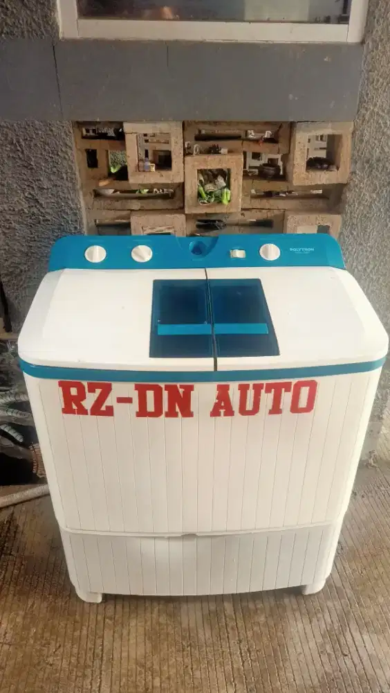 Mesin cuci polytron kap 9 kg