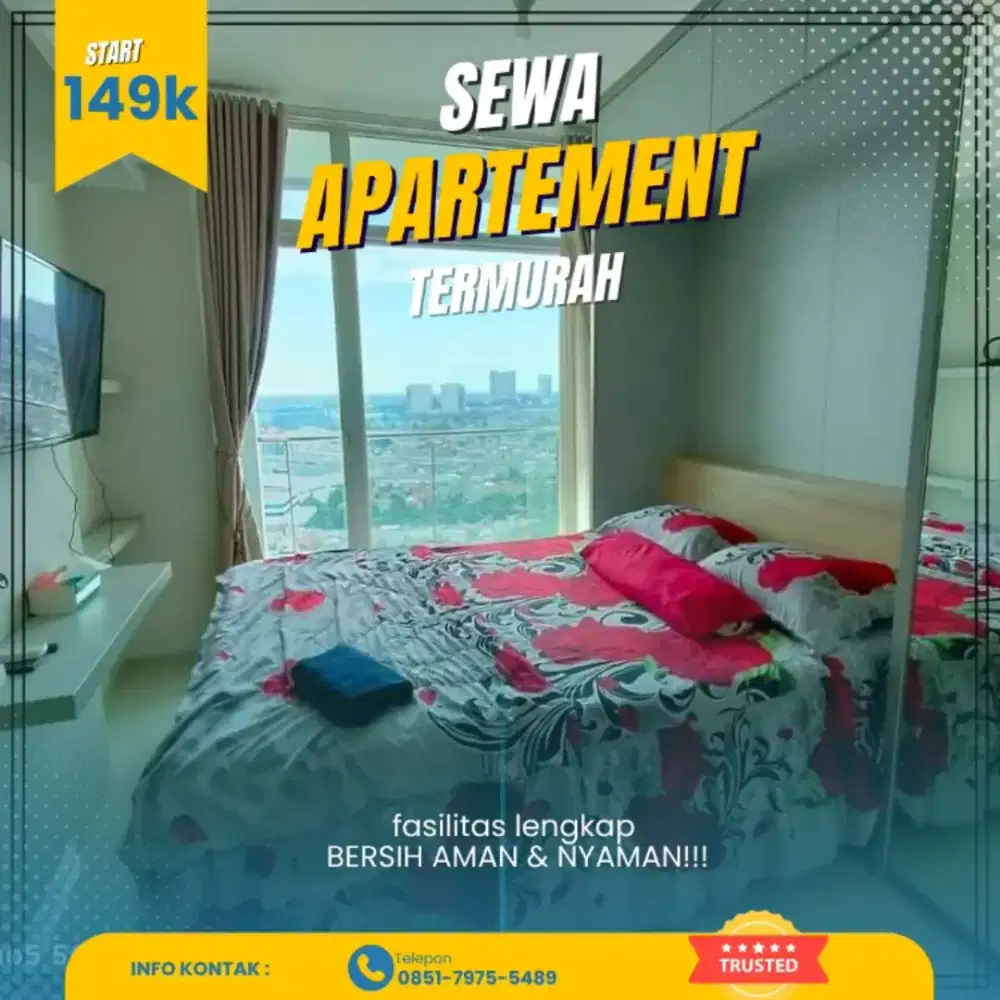 SEWA APARTEMEN BEKASI TIMUR GRAND DHIKA CITY HARIAN TRANSIT TERMURAH