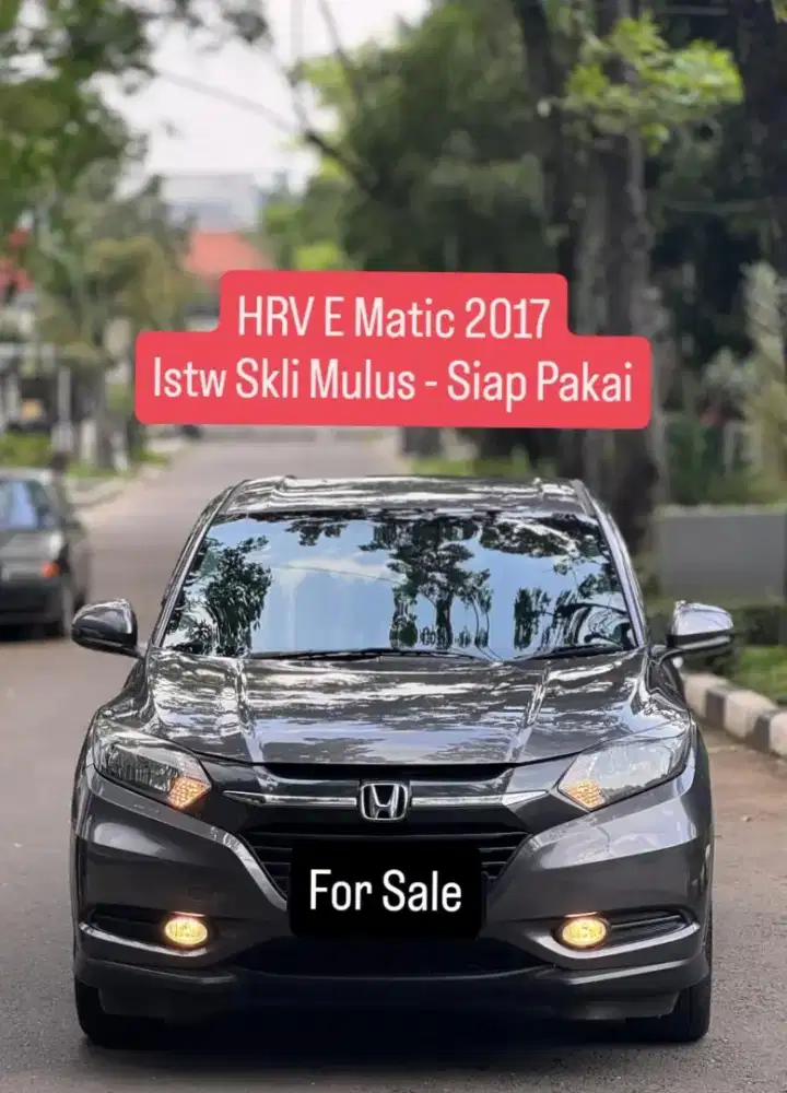 Honda HRV E Matic 2017 Istimewa !!!
km 87rb