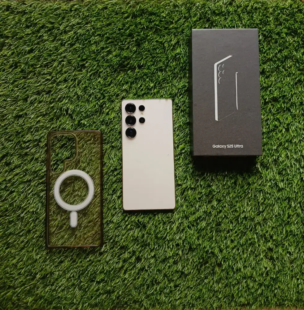 SAMSUNG S25 ULTRA 12/512GB FULLSET MULUS GARANSI PANJANG