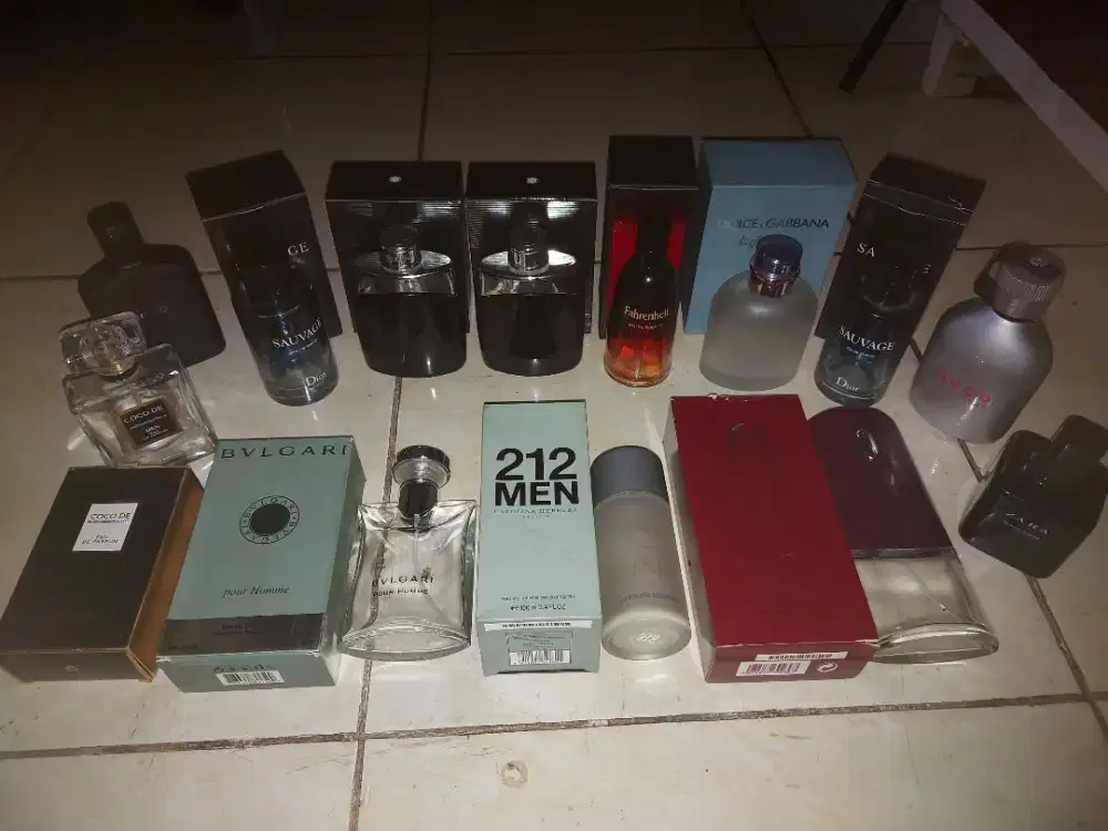 Botol Parfum branded untuk koleksi