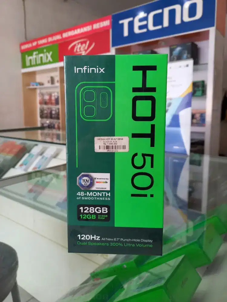 Infinix Hot 50i 12gb / 128gb Bergaransi Resmi