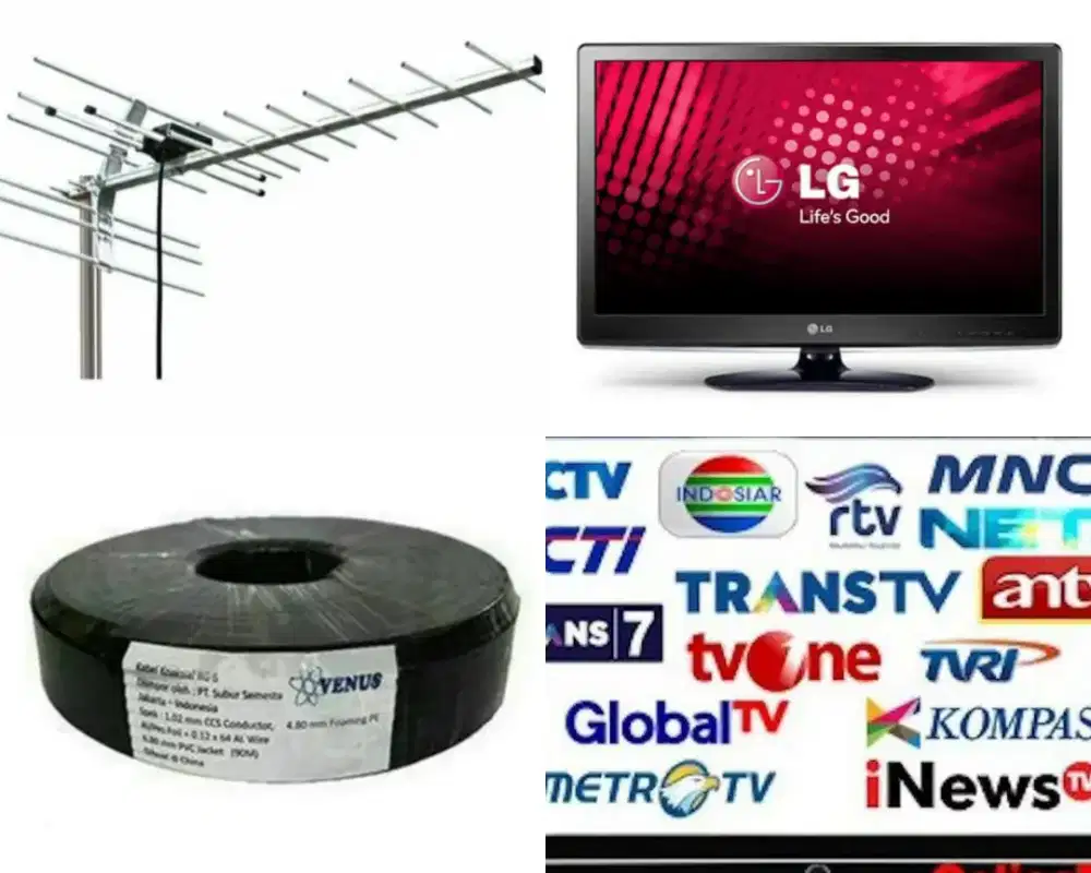 Jasa Pasang Antena TV Siaran Digital