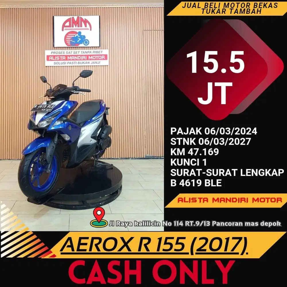 AEROX R 155 2017 CC 0% KREDIVO TOKPED SPAYLETTER INDODANA GOPAYLETTER