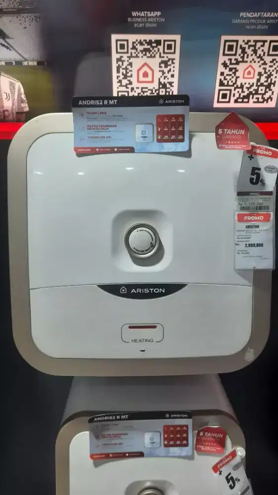 ARISTON AN2 30R AG+ 500 WATT WATER HEATER